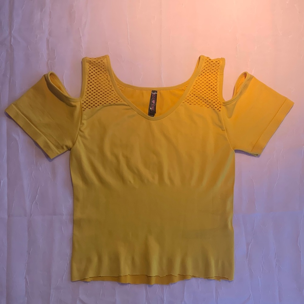 Just One shoulder showing top.